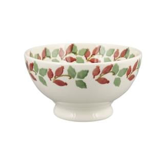 Folk Rosehip French Bowl