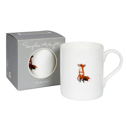 Sophie Allport bone china Solo Fox mug boxed.