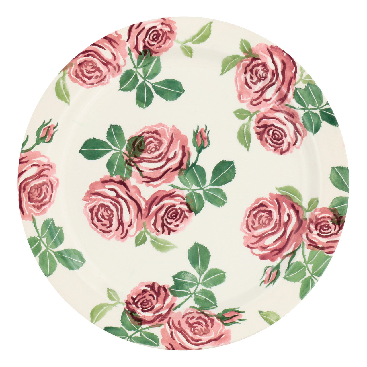 Pink Roses Serving Plate