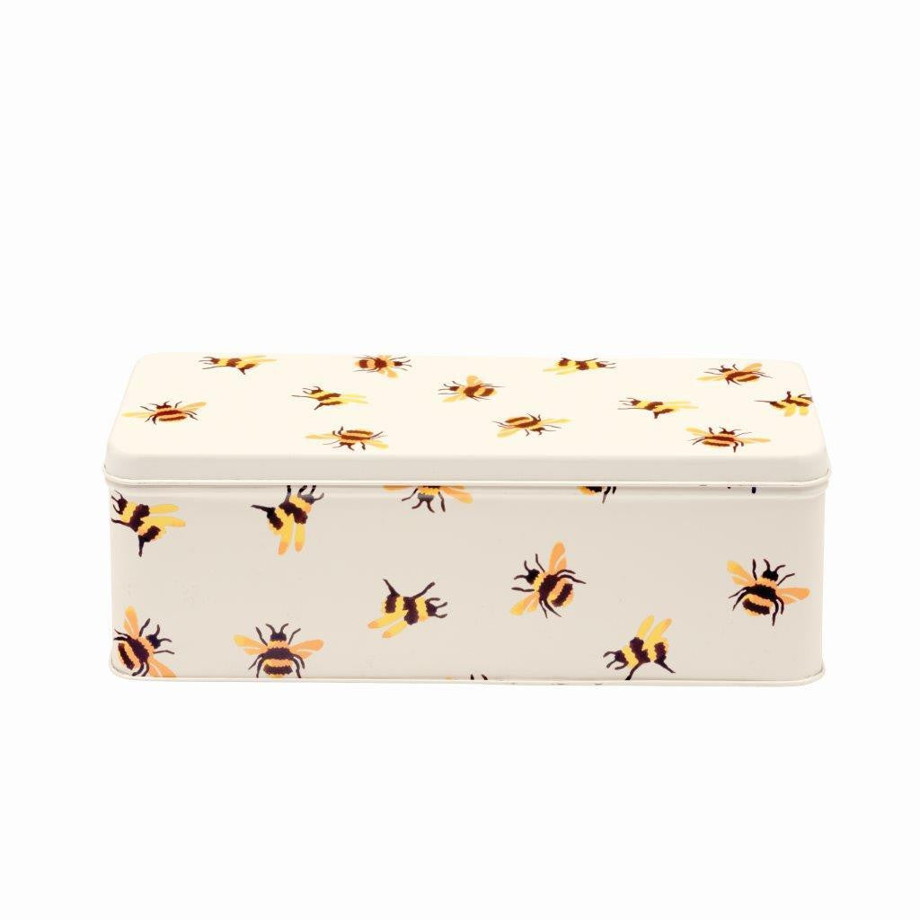 Emma Bridgewater Bumblebee Long Deep Rectangular Tin.