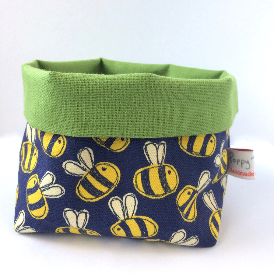 Poppy Treffry handmade small Bee storage pot.