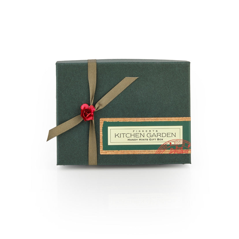 Kitchen Garden Handy Hints Gift Box  by Fikkerts of England.