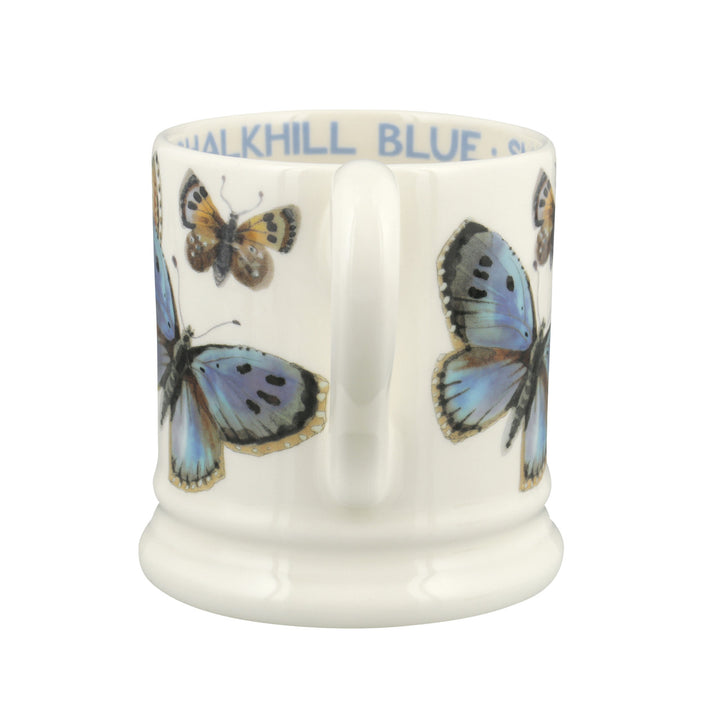 Emma Bridgewater Common Blue Butterfly  Half Pint Mug