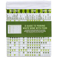 White Wine Pairing with Food Tea Towel by Stuart Gardiner. Image