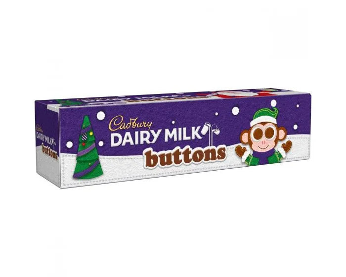Cadbury's Dairy Milk Chocolate Buttons Tube 77g.
