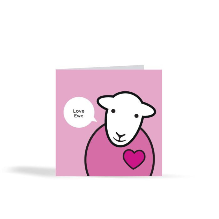 Herdy Love Ewe Card