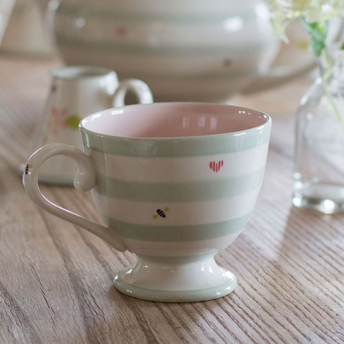 Susie Watson pottery Honey Bees Large Mug. 