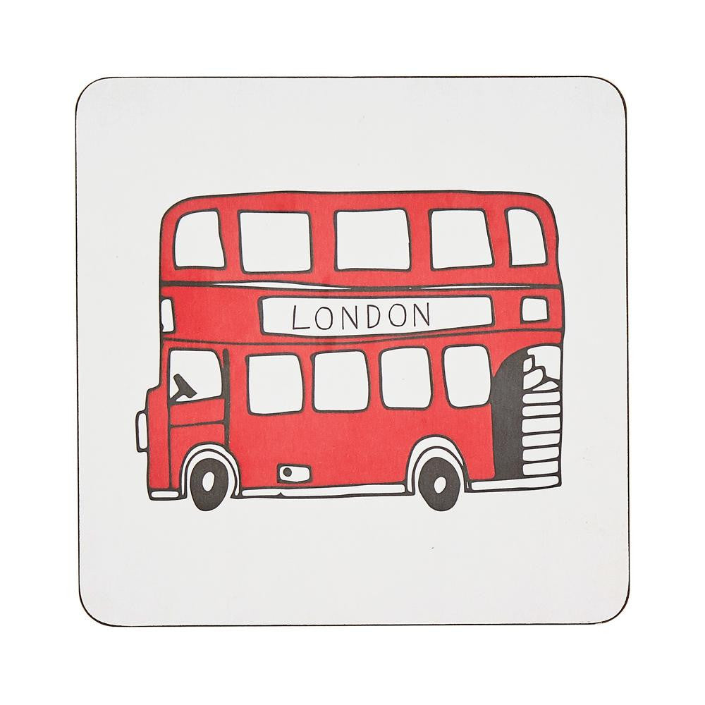 Melamine London Bus Pot Stand from Victoria Eggs.