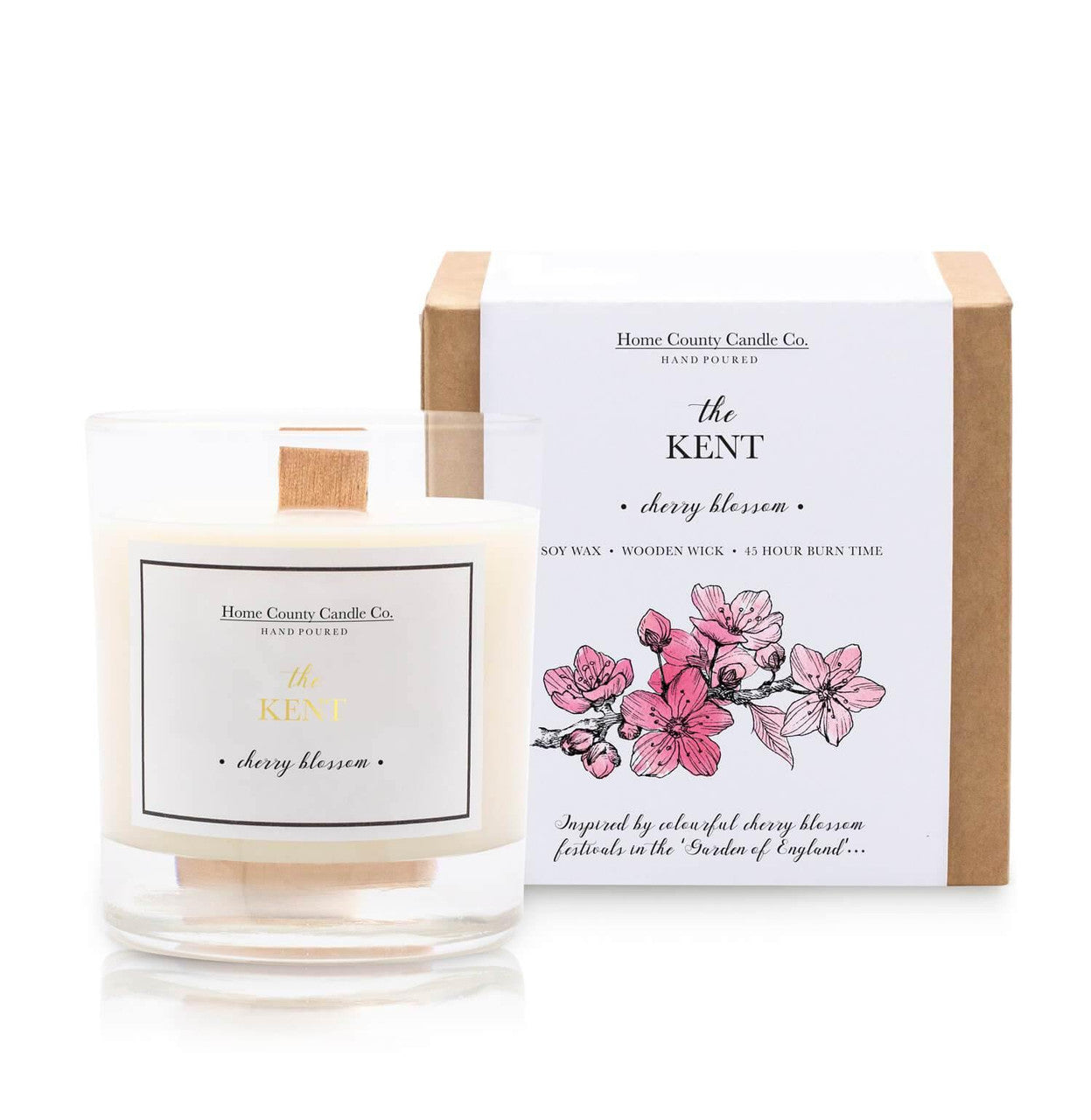 The Kent Candle by Home County Candles.