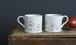 Pottery Westie mug from Sweet William Designs.