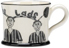 Howay The Lads Mug by Moorland Potteries.