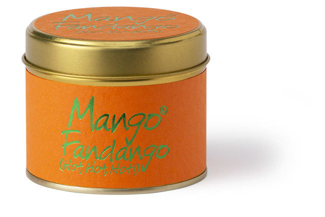 Mango Fandango Scented Candle from Lily-Flame. Handmade in England
