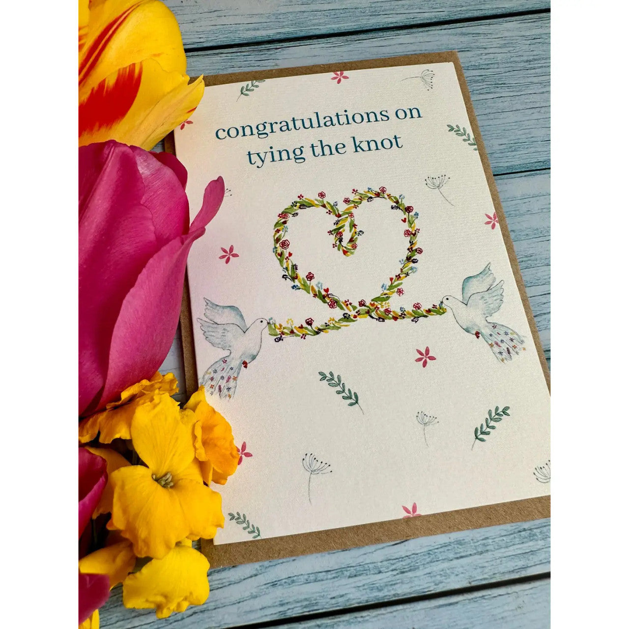 Congratulations on Tying the Knot Eco-card