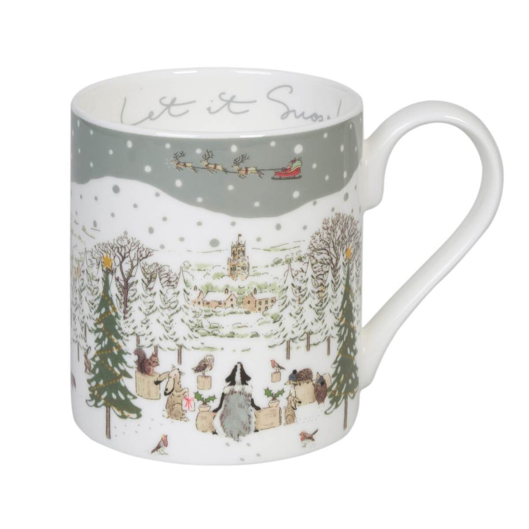 Sophie Allport Festive Forest Let It Snow Mug