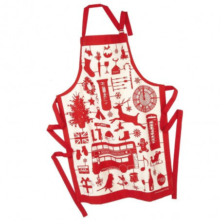 Airfix Christmas Apron - Red