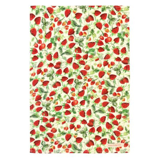 Emma Bridgewater Strawberries 100% cotton tea towel 