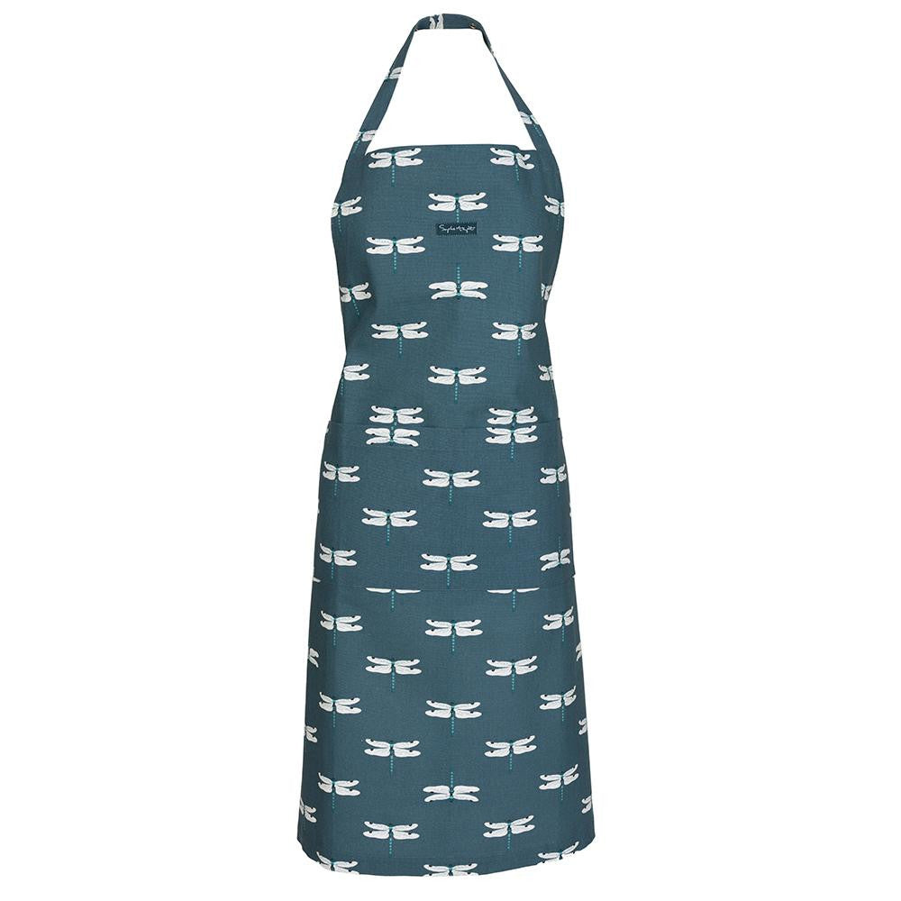 100% Cotton Dragonfly adult apron from Sophie Allport