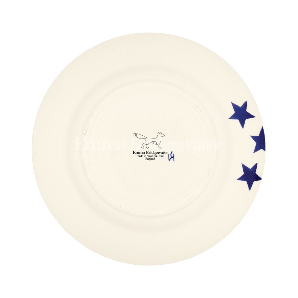 Blue Star 8 1/2 inch plate
