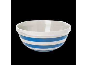 Cornishware Blue Striped Mixing Bowl - blue Image