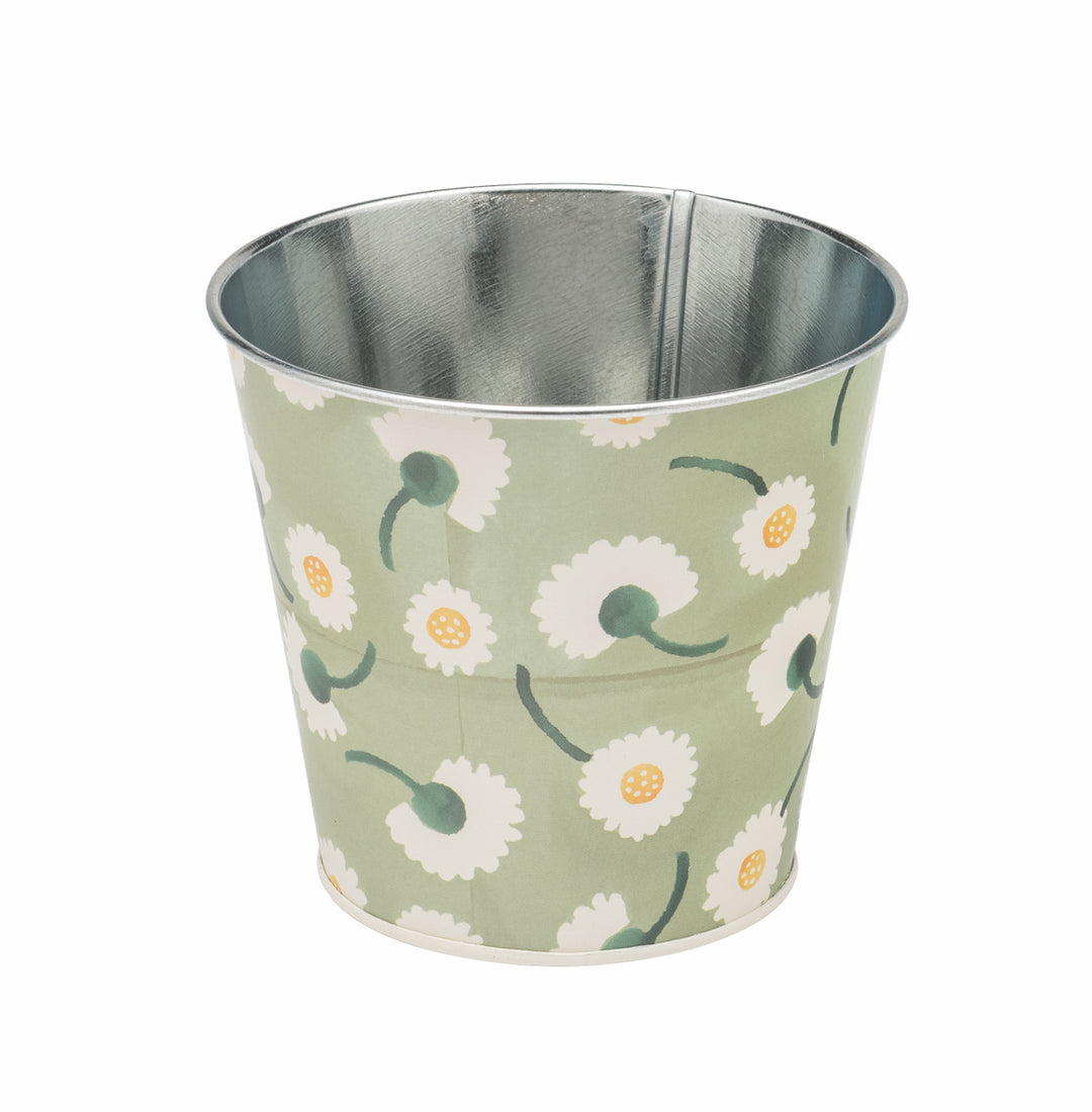 Buttercup Set of 3 Round Tin Herb Pots