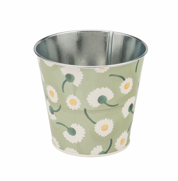 Buttercup Set of 3 Round Tin Herb Pots