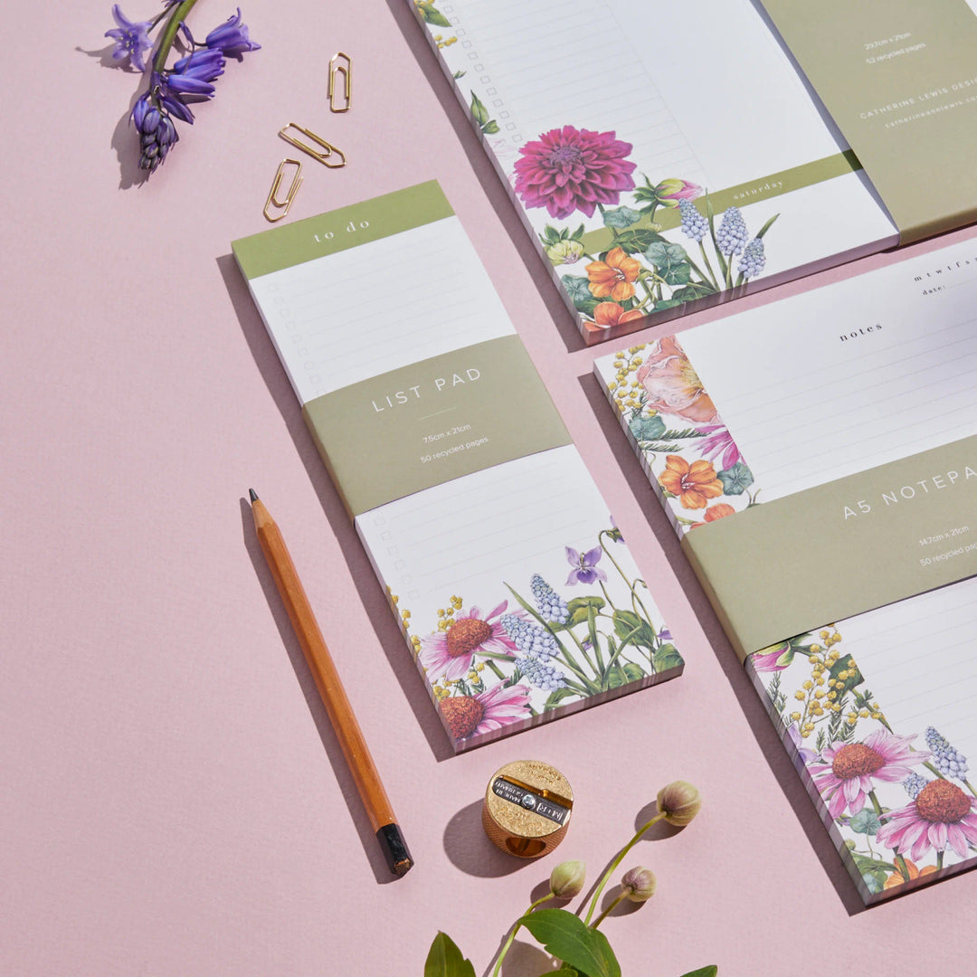 Bountiful Blooms To-Do List Pad