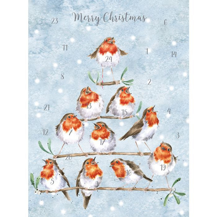 Rockin' Robins Advent Calendar by Wrendale Designs