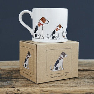 Pottery Jack Russell mug from Sweet William Designs.