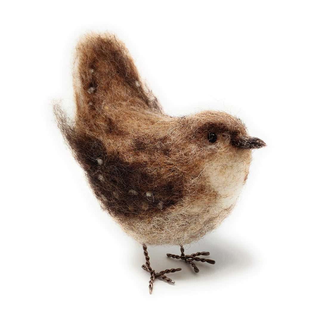 British Birds - Jenny Wren Needle Felting Kit from The Crafty Kit Co. Made in Scotland