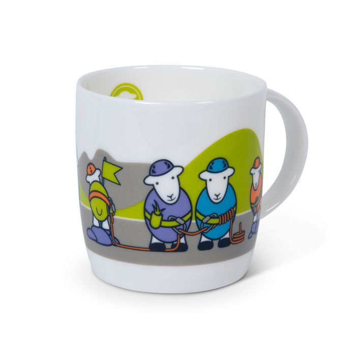 herdy climber mug. Made in England.