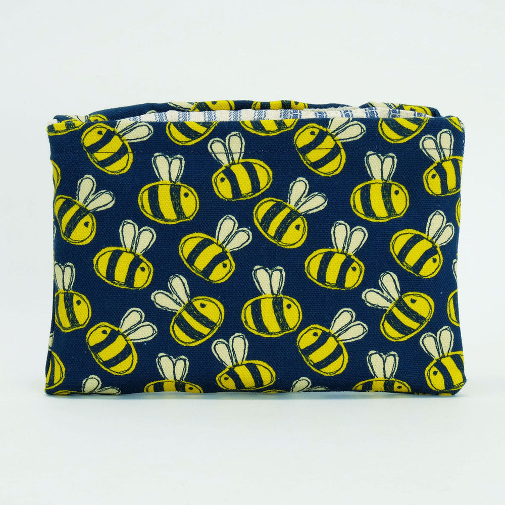 Busy Bee Folding Shopping Bag by Poppy Treffry.
