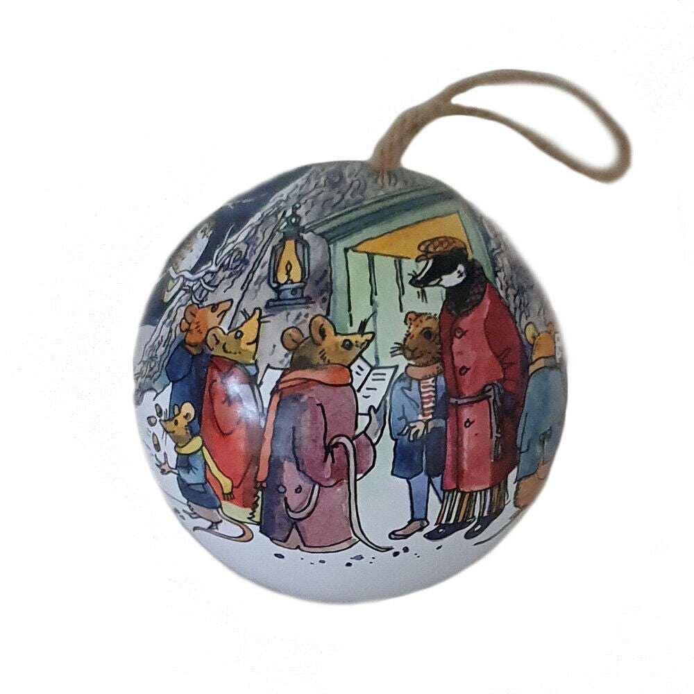 Emma Bridgewater Winter Scene Baubles - Badger