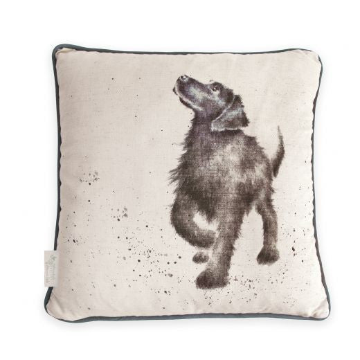 'Walkies' Decorative Pillow by Wrendale Designs.