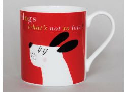 Repeat Repeat's Smile Pooch Red Mug
