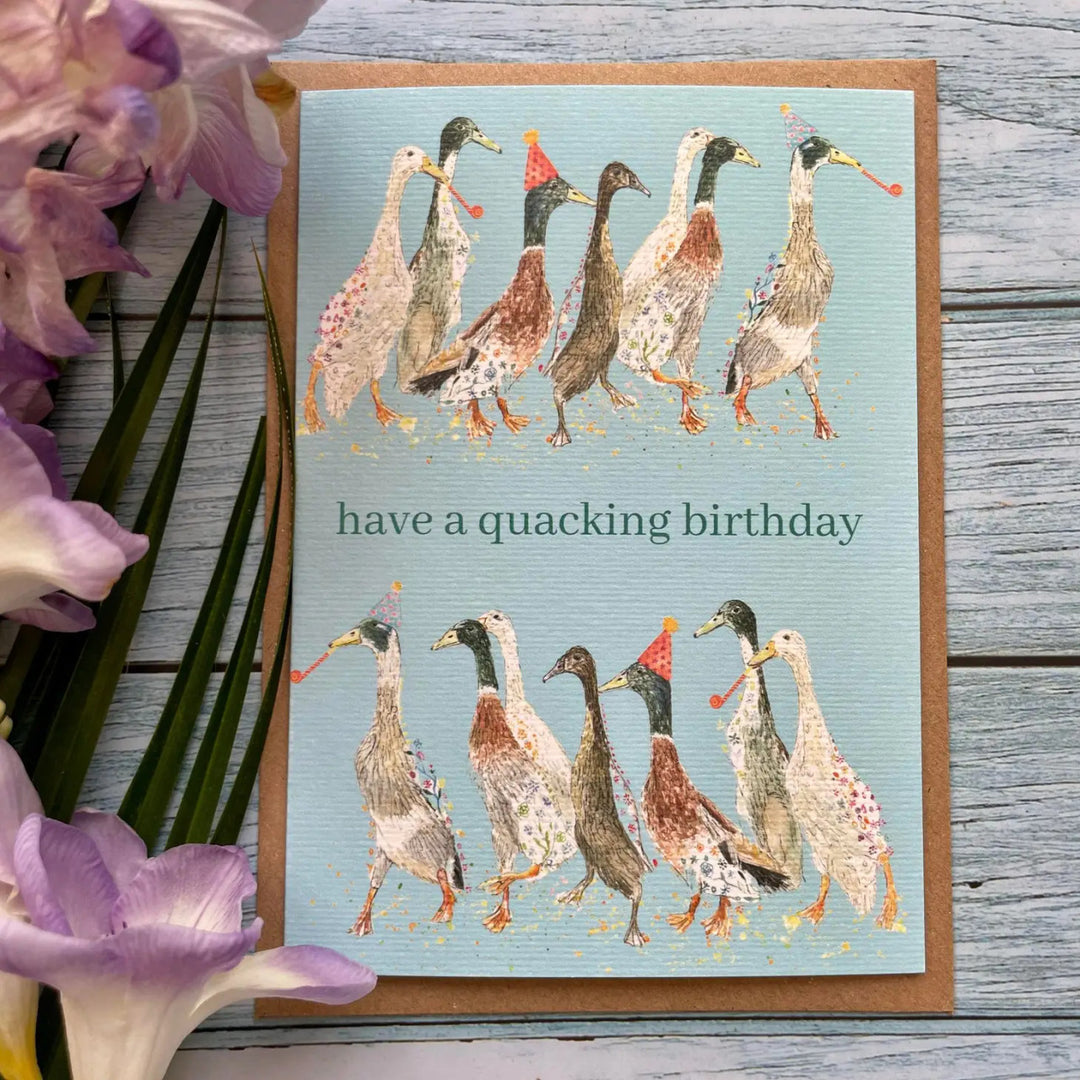 Have a Quacking Birthday! Eco-card