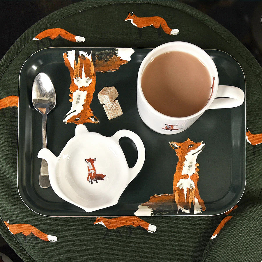 Bone china tea bag tidy by Sophie Allport