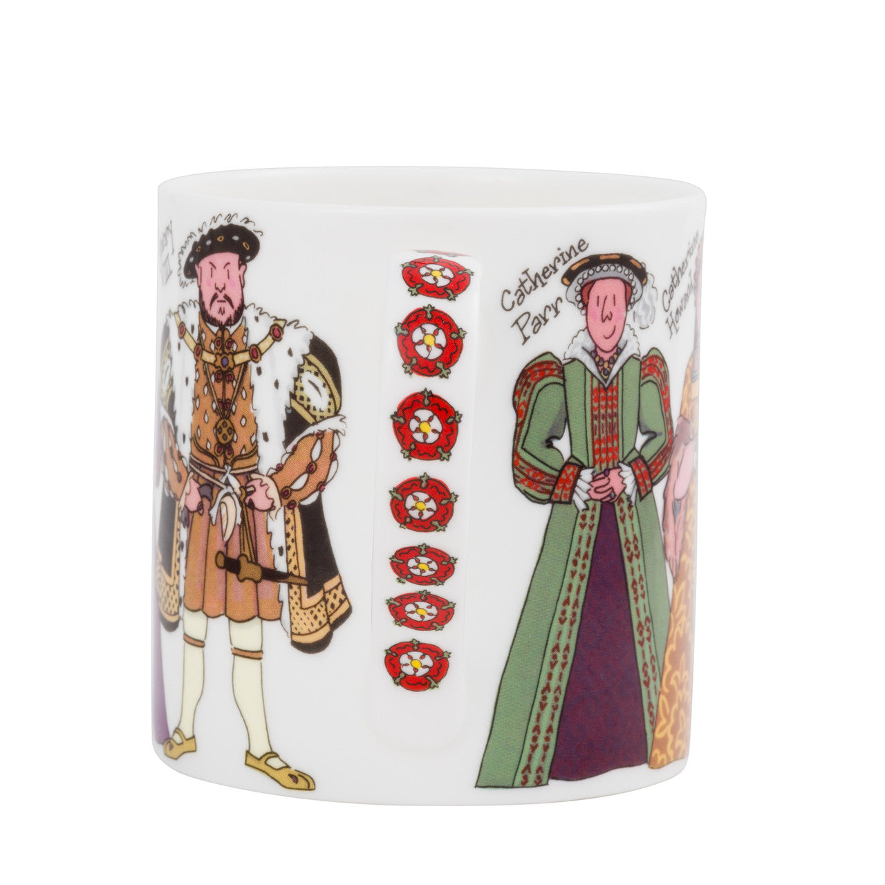 Alison Gardiner Bone China Henry VIII & his Wives mug boxed.