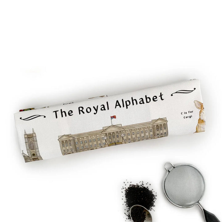 The Royal Alphabet Tea Towel