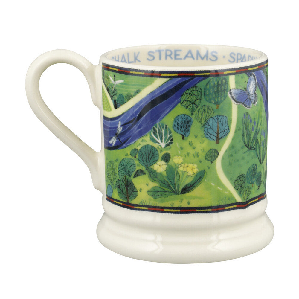 Chalk Streams 1/2 pint mug by Emma Bridgewater
