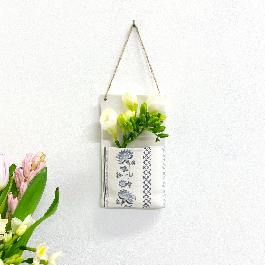 Alex Allday Jasmine Ceramic Hanging Planter Pot