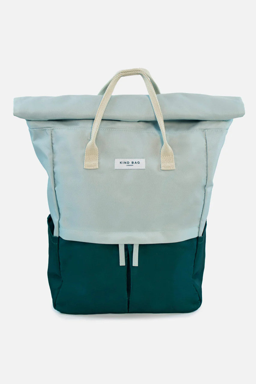 Sage & Forest Green Hackney Large Backpack