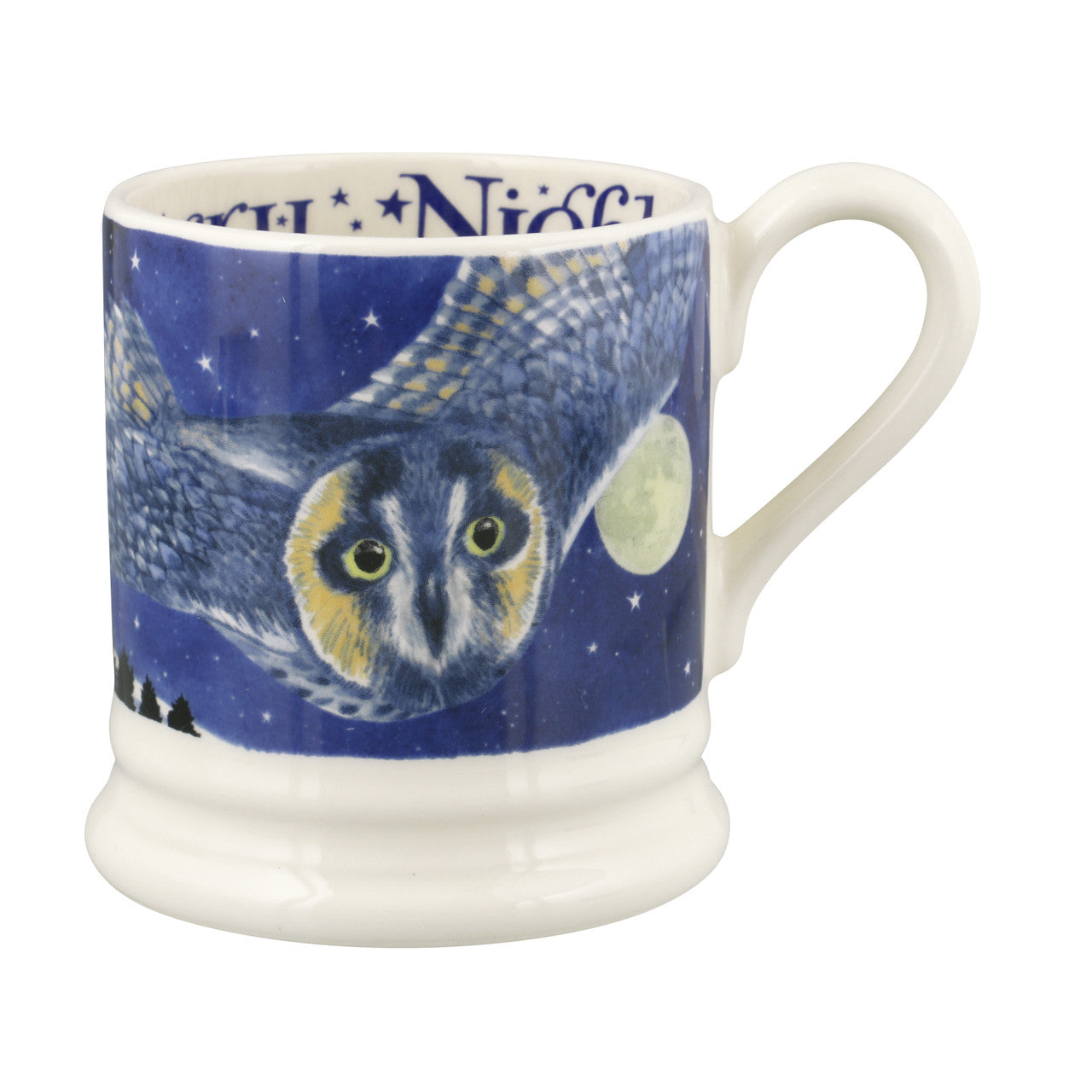 Emma Bridgewater Winter Animals Winter Owl 1/2 Pint Mug