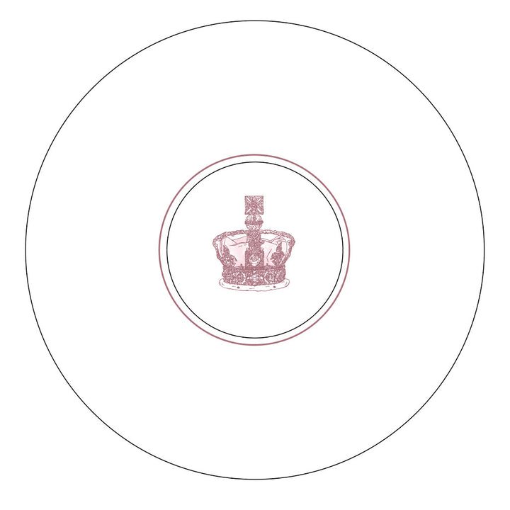 Queen Elizabeth II Commemorative China Cup & Saucer by Victoria Eggs