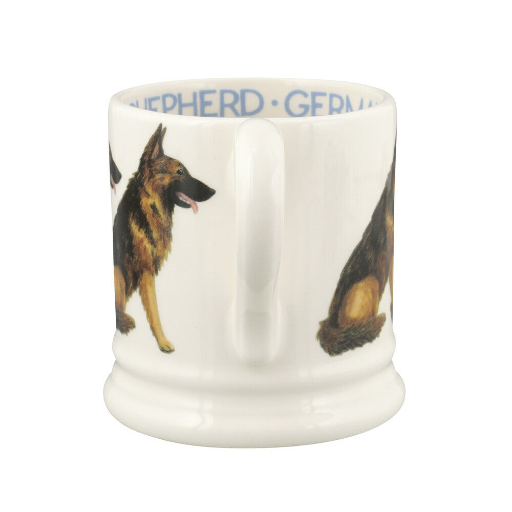 Emma Bridgewater German Shepherd  Half Pint Mug. Handmade in England.