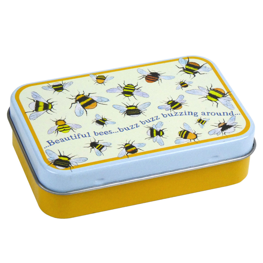 Emma Ball Bees Mini Rectangular Tin