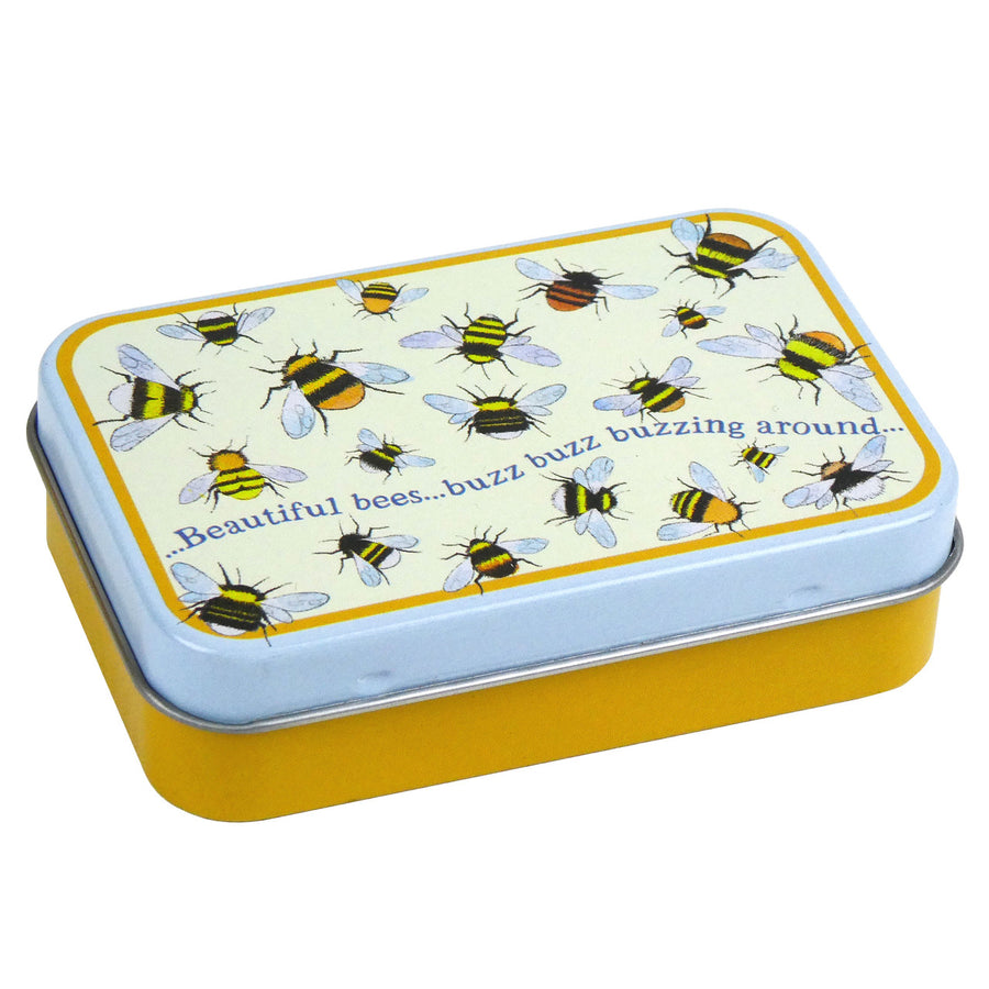 Emma Ball Bees Mini Rectangular Tin
