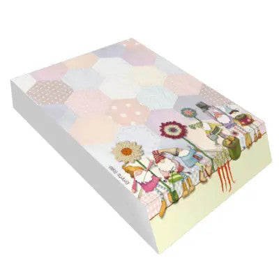 Crating Gnomes Slant Pad by Emma Ball.