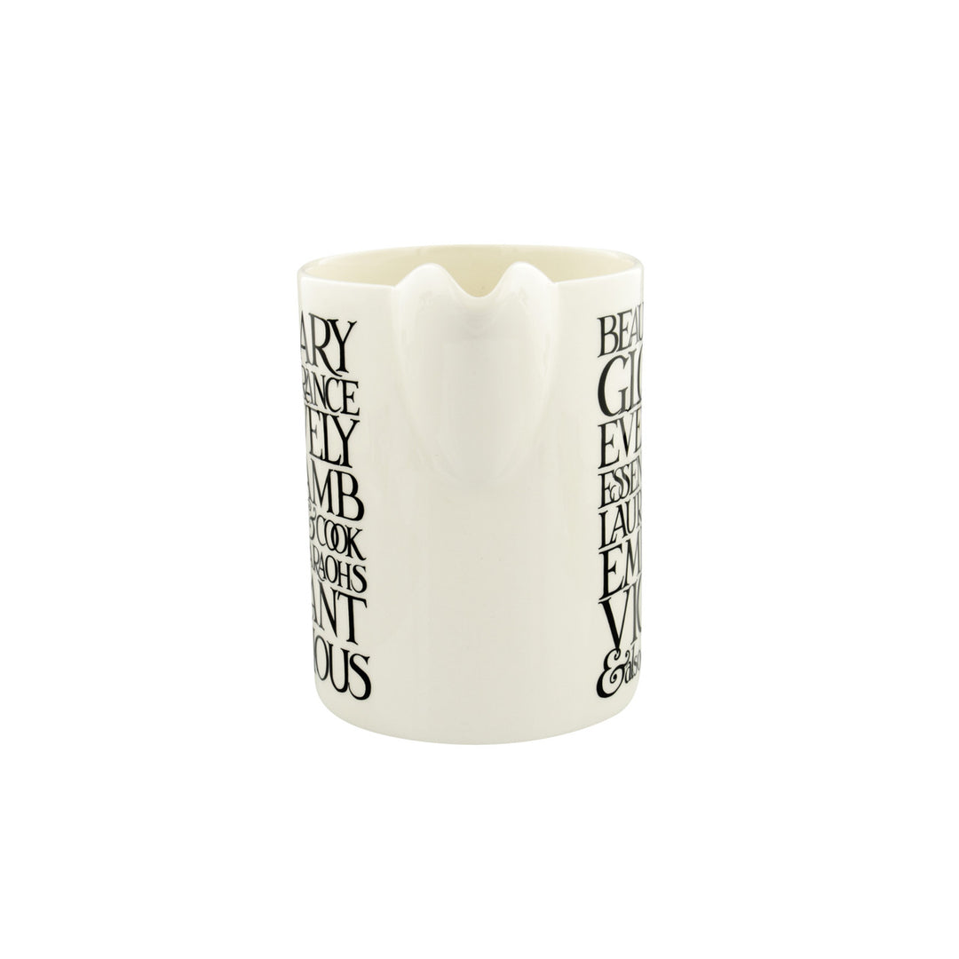 Emma Bridgewater handmade medium jug.