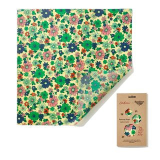 Cath Kidston Flower Power Beeswax Wrap - Extra Large