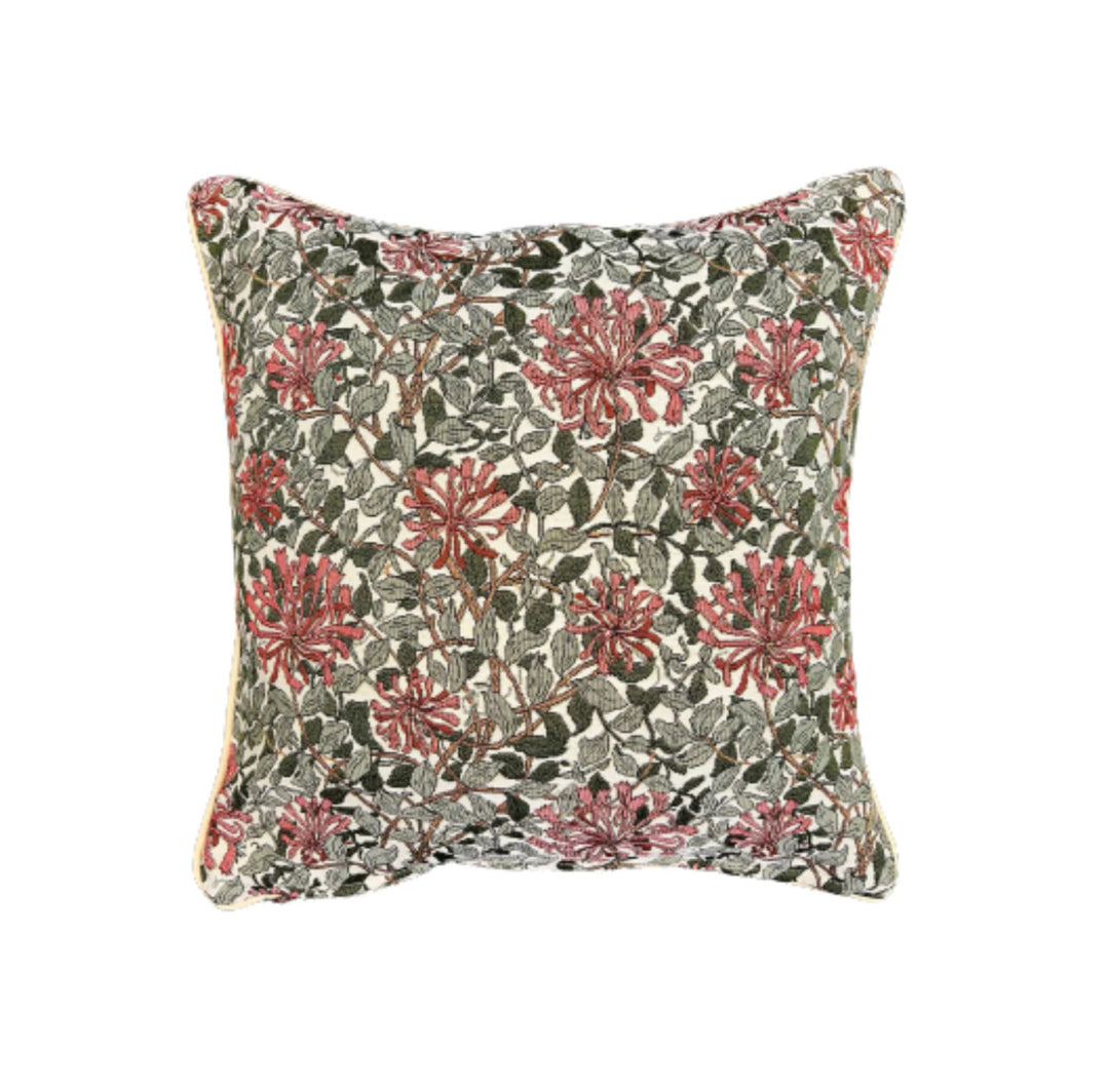 William Morris Honeysuckle Pillow